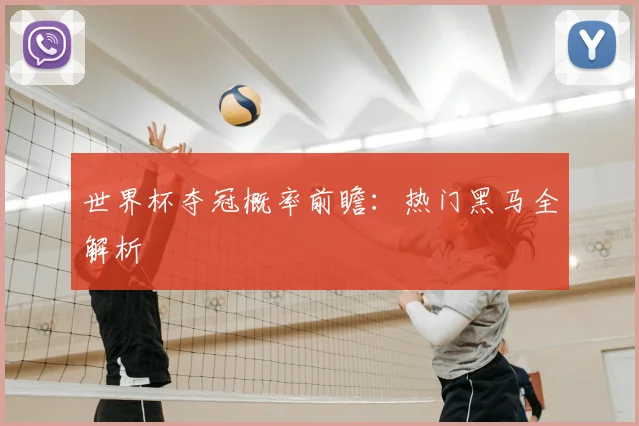 世界杯夺冠概率前瞻:热门黑马全解析